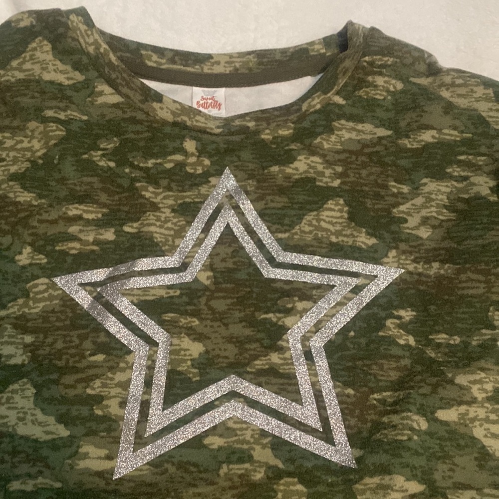 Girls army print set - Picture 4 of 8